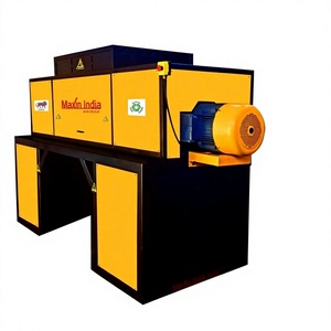 Broyeur de tapis d'occasion de haute qualité, semi-automatique, électrique, pour le broyage de déchets plastiques, capacité de 300 kg/h - Product Image 1