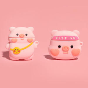 Funda de auriculares de juguete de dibujos animados de estilo 100 + para <span class=keywords><strong>Airpods</strong></span> Pro 1 2 3, funda de silicona suave 3D para auriculares para funda de <span class=keywords><strong>Airpods</strong></span> - Product Image 2