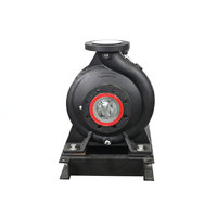 Pompe centrifuge compacte à aspiration axiale, pompe de circulation standard pour surpression d'eau, alimentation en eau industrielle CVC, 4 pôles DN65 OEM
