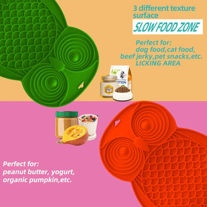 Tapis de léchage pour chien en silicone de qualité alimentaire sans BPA, gamelle anti-glouton pour chien, tapis de léchage pour beurre de cacahuète - Product Image 1