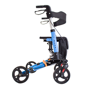 อุปกรณ์เดินเคลื่อนที่น้ำหนักเบา4ล้อสำหรับผู้สูงอายุรถเข็นวอล์คเกอร์เคลื่อนที่พร้อมที่นั่ง - Product Image 3