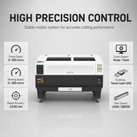 Machine de découpe et de gravure laser CNC CO2 pour acrylique, bois, MDF, cuir, tissu, 80W, 100W, 130W, 150W, machine laser non métallique