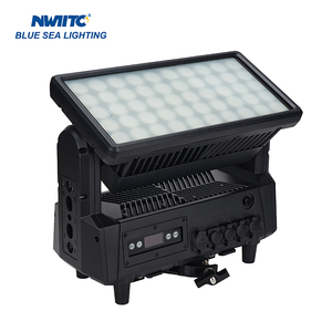 Projecteur LED mobile IP65 étanche 50x20W RGBW 4-en-1 pour concerts en extérieur, bâtiments, DJ, hôtels, discothèques et soirées - Product Image 4