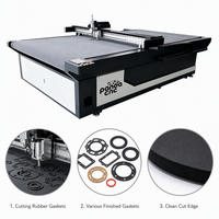 PANDA CNC Cortadora Plotter Automática de Cama Plana Digital para Fabricación de Cajas de Cartón, Bomba para Cajas de Cartón, Juntas de Tela y Cartón