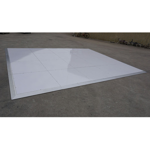 Plancher de danse en bois portable 1m x 1m pour mariage et fêtes, en contreplaqué - Product Image 6