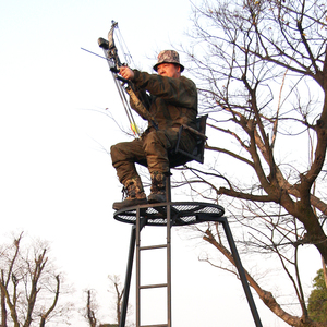 New in 2024 Outdoor Hunting Aluminum Tripod <strong>Tree</strong> <strong>Stand</strong>/hunting Treestand/shooting Ladder <strong>Tree</strong> <strong>Stand</strong> for One Person - Product Image 5