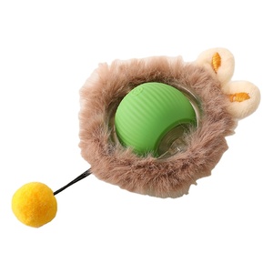 New Design Rechargeable Smart Plush Rabbit Pet Toy for Cats Indoor Interactive <b>Dog</b> <b>Ball</b> Toy With Tail Interactive Toy <b>Ball</b> - Product Image 3