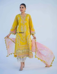 Nueva colección de algodón y rayón para mujer Salwar Kameez Ropa de fiesta pakistaní Trajes Salwar Proveedor y exportador mundial - Product Image 4