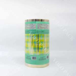 Imprimé personnalisé <span class=keywords><strong>soufflé</strong></span> pour machine d'emballage automatique effet métallique imprimé BOPP rouleau de film de stratification rouleau de film plastique - Product Image 6