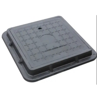 Couvercle d'accès composite SMC B125 360x360mm pour carrière et drainage routier