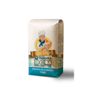 DEM T500 Wheat <b>Flour</b> Bakery Quality White <b>Flour</b> 1kg 5kg 25kg Packs - Product Image 1