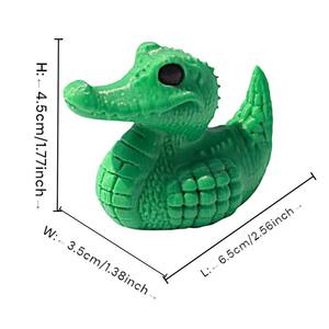 ของเล่นเป็ดจระเข้พิมพ์ 3 มิติจากวัสดุ PLA ของเล่นการ์ตูนเป็ดตลกสร้างสรรค์ ของขวัญสำหรับเด็ก ของตกแต่งบ้าน กล่องสุ่มของเล่นสำหรับเด็ก - Product Image 2