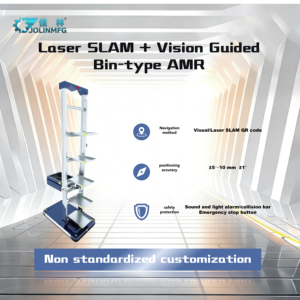 Otomatik Yönlendirmeli Raylı Olmayan QR Kodlu Otonom Mobil Robot Depo İnsansız <span class=keywords><strong>AGV</strong></span> AMR Sistemi Raf Kaldırma Mekanizması ile - Product Image 3