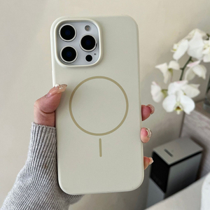 เคสซิลิโคนแม่เหล็กสำหรับ <span class=keywords><strong>iPhone</strong></span> 12 13 <span class=keywords><strong>14</strong></span> 15 16 17 <span class=keywords><strong>Pro</strong></span> <span class=keywords><strong>Max</strong></span> สัมผัสหรูหรา สไตล์ Ins หลากสี ป้องกันกล้อง - Product Image 3