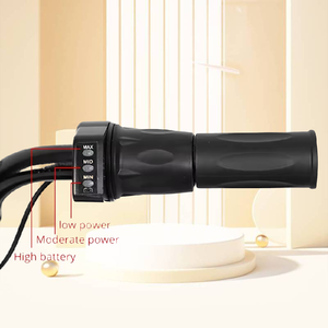 Minimotocicleta Eléctrica de 11 Pulgadas y <span class=keywords><strong>2</strong></span> Ruedas con Luces de Conducción, Scooter Eléctrico Todoterreno con Marco de Motor y Batería - Product Image 4