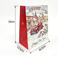 Sac en papier personnalisé avec enregistrement vocal, sac cadeau réutilisable pour anniversaire Noël