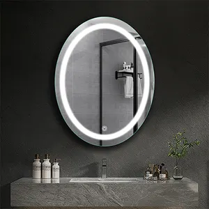 Top Grade Wall-mounted Bathroom Decorative Mirror Illuminated LED ...