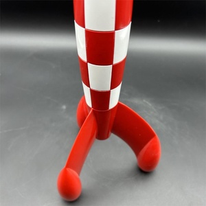 Nhà Máy Tùy Chỉnh <span class=keywords><strong>3D</strong></span> Nhựa Màu Đỏ Tên Lửa Mô Hình Trang Trí Thủ Công Mỹ Nghệ Giáng Sinh Đồ Trang Trí Cá Nhân Polyresin Bức Tượng Nhỏ - Product Image 6