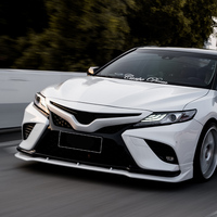 Kit carrosserie sport pour Toyota Camry 8ème génération 2018, accessoires extérieurs avec lèvre de pare-chocs avant, jupes latérales et diffuseur arrière – Vente en gros