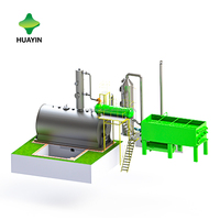 Máquina de destilación de aceite de motor usado a diésel no estándar, planta de refinería de aceite usado con esquema personalizado