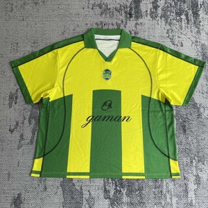 <span class=keywords><strong>Camiseta</strong></span> de Fútbol de Manga Corta Informal de Malla Estilo Brasileño TS4332 para Hombre con Logotipo Personalizado, Ropa Deportiva para Deportes y Uso Diario - Product Image 1