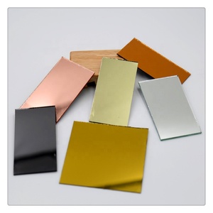 Gold Colored <b>Mirror</b> Wall Decorative <b>Mirror</b> Sheet <b>Panel</b> Colored Glass Bronze Tinted Body Tinted <b>Mirror</b> - Product Image 6
