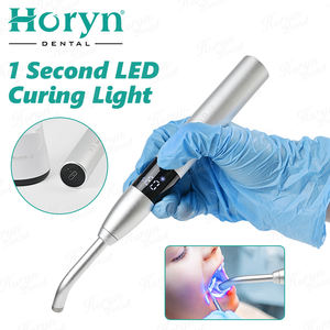 Lampada dentaria LED Curing luce Cordless in metallo testa 1S polimerizzazione 3 modalità pavimento attrezzature per odontoiatria - Product Image 4