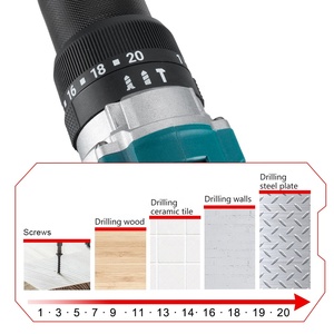 Perceuse à percussion sans balais 13MM 650NM, outil électrique à batterie Li-Ion pour batterie 18V, référence SKU005170_5, perceuse sans fil SK - Product Image 1