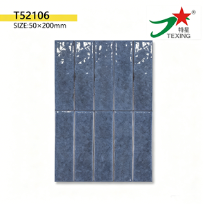 Carrelage artistique fait main série <span class=keywords><strong>Paris</strong></span> 50*200 MM, glaçure brillante haute transparence - Product Image 3
