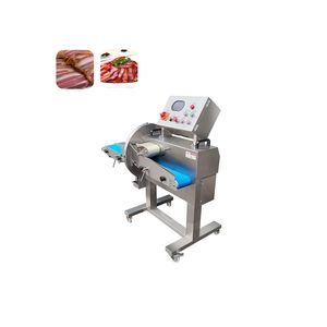 Máquina cortadora de carne cocida comercial, equipo para cortar carne para tocino y salchichas - Product Image 5