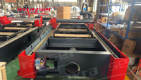 Machine de découpe laser à fibre AP6015 3kW à table unique, prix attractif, pour aluminium et métaux CNC