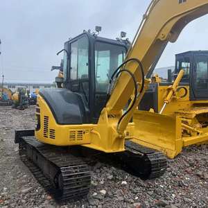 Mini-excavatrice Komatsu PC55MR 5,5 tonnes, modèle japonais, moteur Cummins et composants principaux, pompe incluse pour le creusement, haute qualité - Product Image 4
