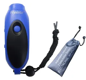 Electronic Whistle 3 Tone Hand-Held Lanyard Electronic Whistle Professional Multipurpose Sports Hygienic Handheld Whistle