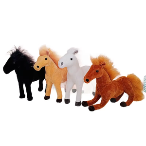 Peluche Cheval Zodiaque, Jouet en Peluche Animal, Cadeau pour Événements, Décoration d'Intérieur, Cadeau de Fêtes - Product Image 6