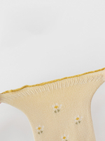 Chaussettes pour bébé fille Xiangyi, en coton, avec volants, imprimé floral, mi-mollet, chaussettes longues pour bébé et tout-petit, bout sans couture, style princesse