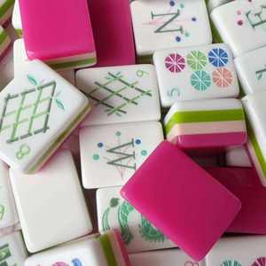 Set Mahjong Americano Personalizzato a 4 Strati in Acrilico, Disponibile negli Stati Uniti |   160 Tessere di Mahjong di Lusso Ecologiche, Spedizione Veloce Gratuita - Product Image 2