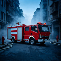 Camion-citerne à eau incendie HOWO Sinotruk 4x2/4x4, très demandé, équipé d'un nouveau matériel de lutte contre l'incendie pour les opérations de sauvetage