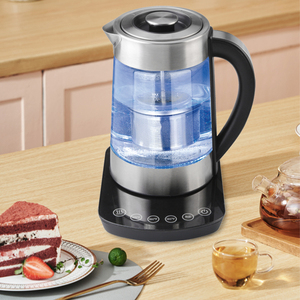 Electric <strong>Kettle</strong> Temperature Control Tea <strong>Kettle</strong> Water <strong>Kettle</strong> with Infuser Capacity Glass Smart Glass <strong>Digital</strong> New 12846C 1.5L 1500 - Product Image 2
