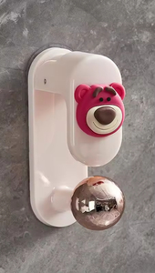 2024 dernier support de rangement mural pliable crochets Non perforé toilette bain bassin organisateur armoire cuisine/salle de bain outils - Product Image 6