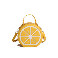 Creatieve Crossbody Tas Met Eigenzinnige Fruitserie Rits Sluiting Handig Voor College Dagelijks Gebruik