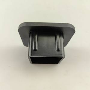 Off Road Vehicle Tow Hook <b>Plug</b> 2 Inch Square Mouth <b>Rubber</b> Cap Black Dustproof PVC Cover For Trailer Hook - Product Image 4