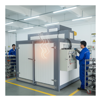 Four à poudre d'aluminium de haute qualité, électrique et à gaz, pour séchage industriel et traitement thermique