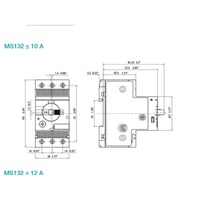 Nuevo Módulo de Interruptor de Circuito Original Serie MS132, Controlador de Programación PLC MS132-1.6, en Stock, Entrega Rápida
