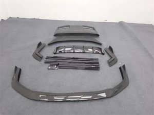 Kit carrosserie en fibre de carbone pour <span class=keywords><strong>Lexus</strong></span> NX 2022 : pare-chocs avant, jupes latérales, diffuseur arrière, aileron arrière, enjoliveurs d'angle avant - Product Image 2