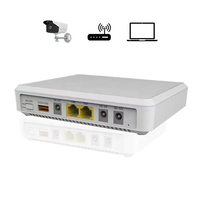 UPS Mini DC 25W 6000mAh Baterai Lithium yang Dapat Disesuaikan untuk CCTV & Router dengan Input 60/50Hz 110-240VAC