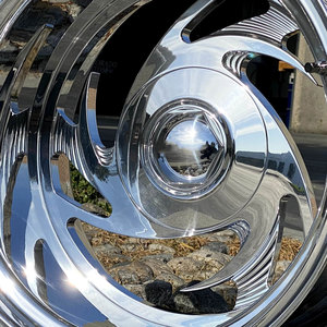 RCSR Piezas de Rueda de Aleación de Aluminio Anodizado de Alta Calidad, Mecanizado CNC Personalizado para Automóviles, 22, <span class=keywords><strong>24</strong></span>, 26 Pulgadas, Torneado OEM ODM de 2 Piezas para Chevy - Product Image 2