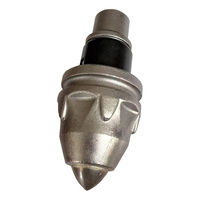 Foret à pointe en carbure B47K22H-LN/60MM 38/30mm, dents de trancheuse en acier au carbone forgé, outil de forage pour plateforme de forage rotative