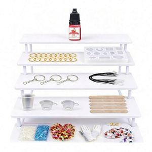 Jewelry Design <b>Resin</b> Craft Starter <b>Kit</b> Hard Transparent Cure <b>Resin</b> Portable UV Light for DIY Jewelry Supplies Model Keychain - Product Image 6