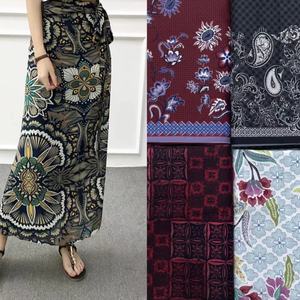 Самая дешевая Заводская ткань батик индонезия с индивидуальным принтом саронг тайский сарунг платье ткань прямая юбка Лунги - Product Image 3