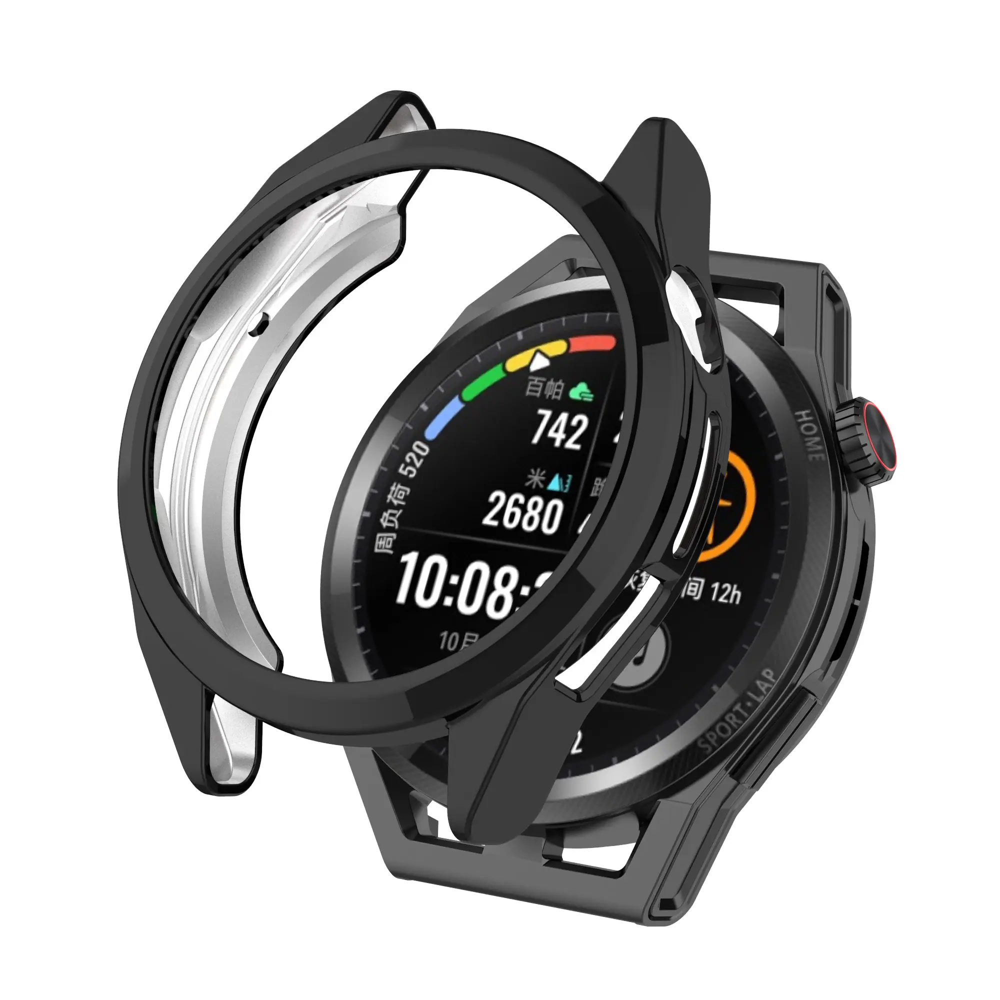 Silikon beschichtung Soft TPU Schutzhülle Smart Watch Case für Huawei Uhr GT3 SE GT Runner